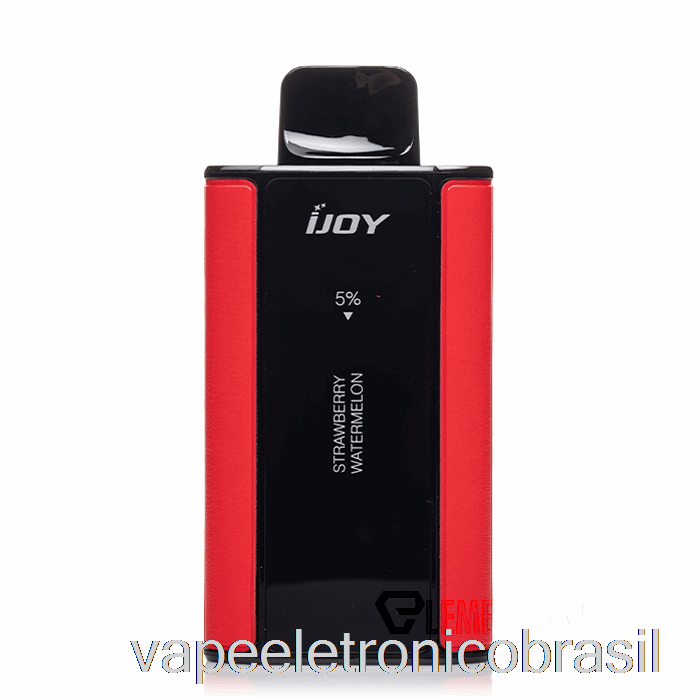 Vape Recarregável Ijoy Capitão 10000 Descartável Morango Melancia